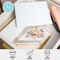 Martha Stewart Brody Clear Plastic Storage Organizer Bins W/ White Engineered Wood Lids, 3 Pack Small/Medium/Large BE-PB3317-WD-3-CL-WH-MS - alternate 3